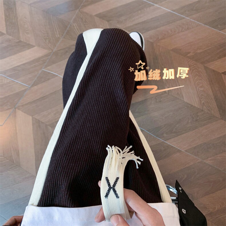 2024冬季重磅棉绒加绒加厚休闲男束脚裤313A-1-NK72-P65 控78图片
