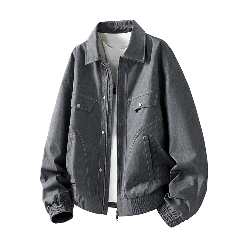 美式重磅高品质夹克秋季开衫外套男SY8815特P81控168大码4-8XL+5,男装夹克,星座610B-1