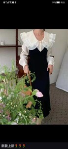 拼接韩板连衣裙,女装连衣裙,时尚秀衣阁