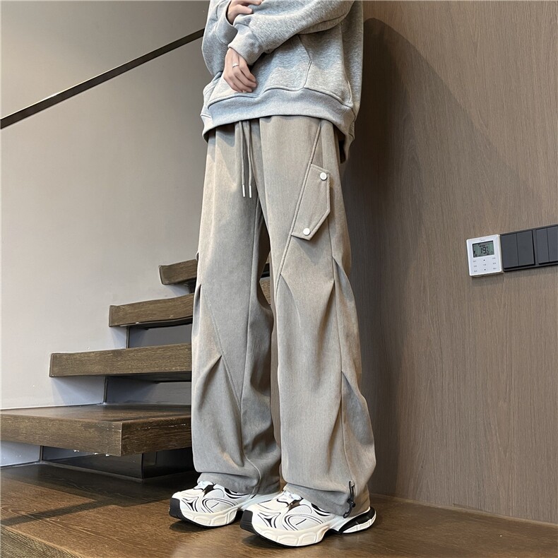 现货！2025春季灯芯绒休闲裤EX50464-特批30-聚酯纤维-控78，男装休闲裤，电商A061