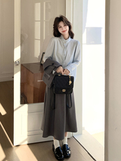 新品现货法式休闲套装三件套2C271-9602-P185-K298，女装套装/套裙，2C271