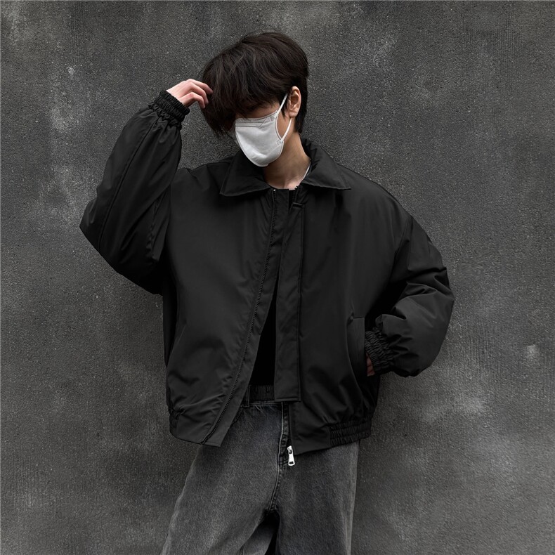 冬季新款2024飞行员夹克加厚棉衣美式短款翻领棉服外套S375-特P88,男装夹克,电商A233-1