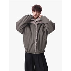 主推冬季假两件座山雕加厚外套潮加厚棉衣XZ102B-1M816-P145，男装棉衣，星座102B-1