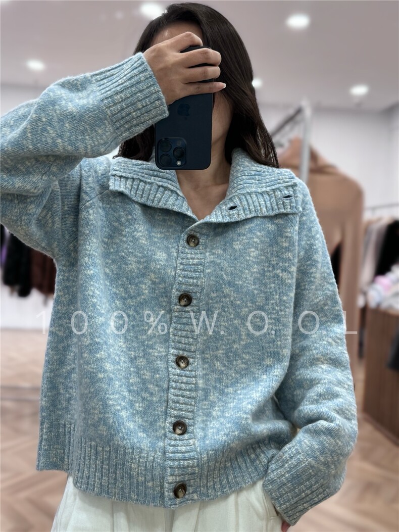羊绒衫女春秋季新款宽松大码内搭上衣针织打底衫V领洋气套头毛衣,针织衫/毛衣,启东羊绒