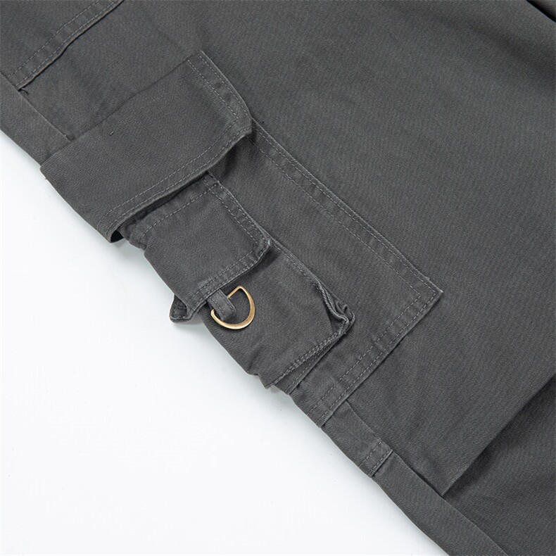 百度纯棉水洗做旧休闲裤长裤工装裤直筒裤A014-DY25216-P70控98,男装休闲裤,电商A014