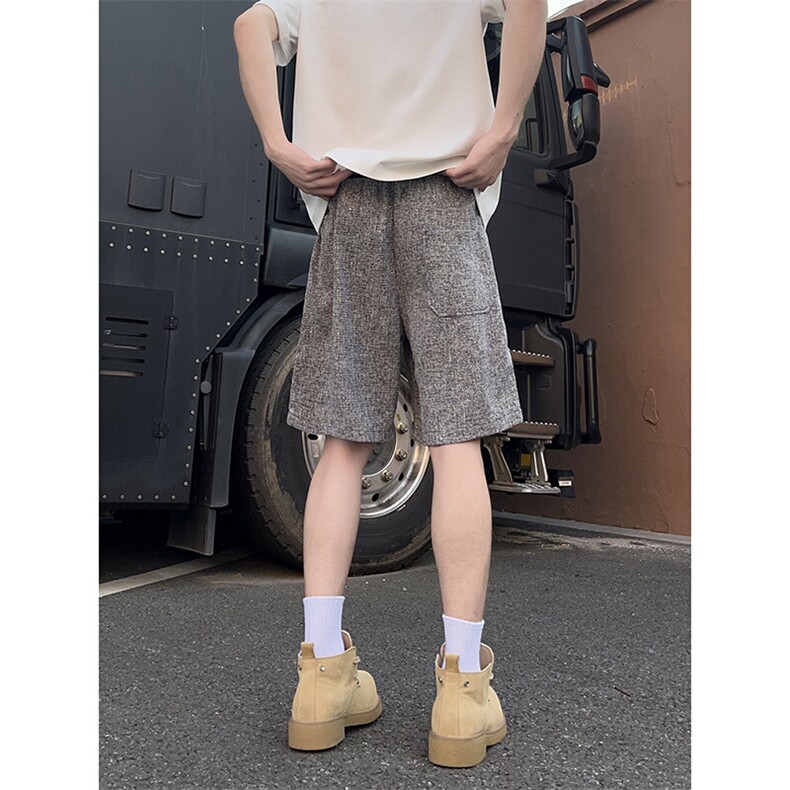 A178男女同款冰丝速干短裤休闲夏季外穿宽松休闲裤DK160-P28,男装休闲裤,电商A178