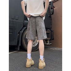 A178男女同款冰丝速干短裤休闲夏季外穿宽松休闲裤DK160-P28，男装休闲裤，电商A178