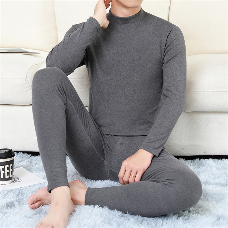 保暖内衣男士秋衣秋裤青年德绒打底衫套装TZ8051-P42,男装T恤,星座310B-3