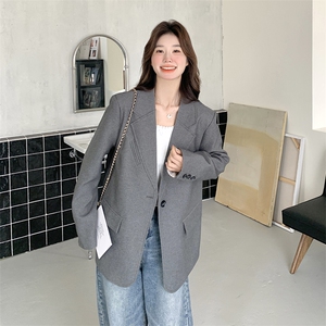 炸街减龄西装外套女2025春季新款英伦风宽松显瘦休闲小西服上衣潮图片
