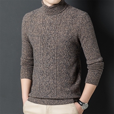 Y99030钱塘2020-2冬季厚款商务休闲简约中年男士羊毛衫P165，男装针织衫/毛衣，钱塘207-2