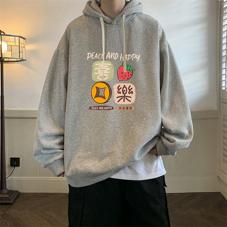 连帽卫衣男大码运动服帽衫外套WY2322-P35,男装卫衣,电商A040