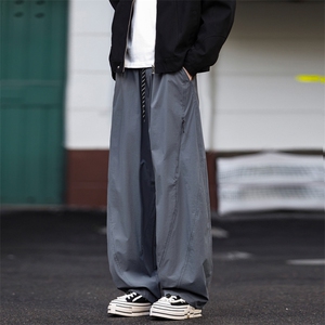 春季新款现货男女同款直筒休闲裤DSA157B-K2618-P50图片