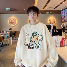 ！圆领卫衣男装港风长袖T恤男外套男WY197-P28，男装卫衣，电商B367
