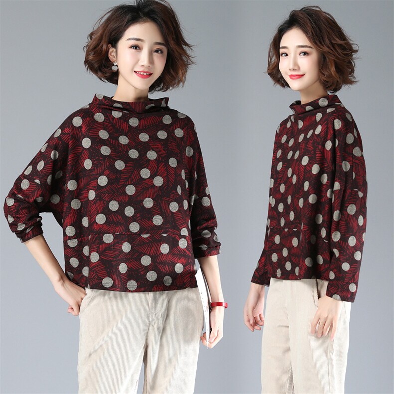 21年秋季打底衫淑女型，女装卫衣/绒衫，奕阳依阁