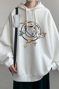 连帽卫衣男大码运动服帽衫外套WY2142-P35 加绒款-P40图片