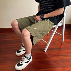 2025速干激光打孔印花短裤特P25M-5XL，男装牛仔裤，电商B325