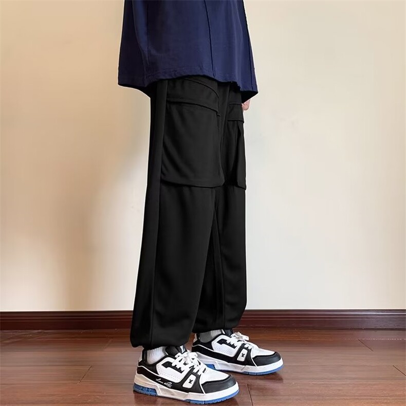 218-1-P50-X03新款时尚休闲宽松百搭潮男工装卫裤,男装休闲裤,四季星座218-1