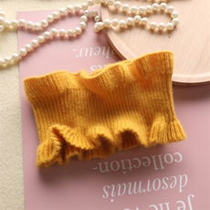 木耳边脖套，围巾，九月九羊绒