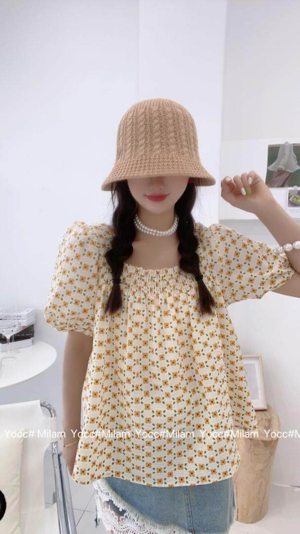 花朵小上衣，超火，其它，谜兰原创