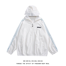 F151/P50有报告UPF50+紫外线防晒衣连帽外套防晒服织带有夜光，男装防晒衣，电商基地A050