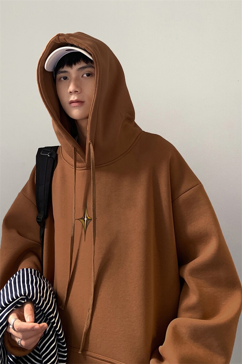 抖音供货、复合重磅360克现货连帽卫衣宽松D223A-WY2363-特P35,男装卫衣,电商019-1