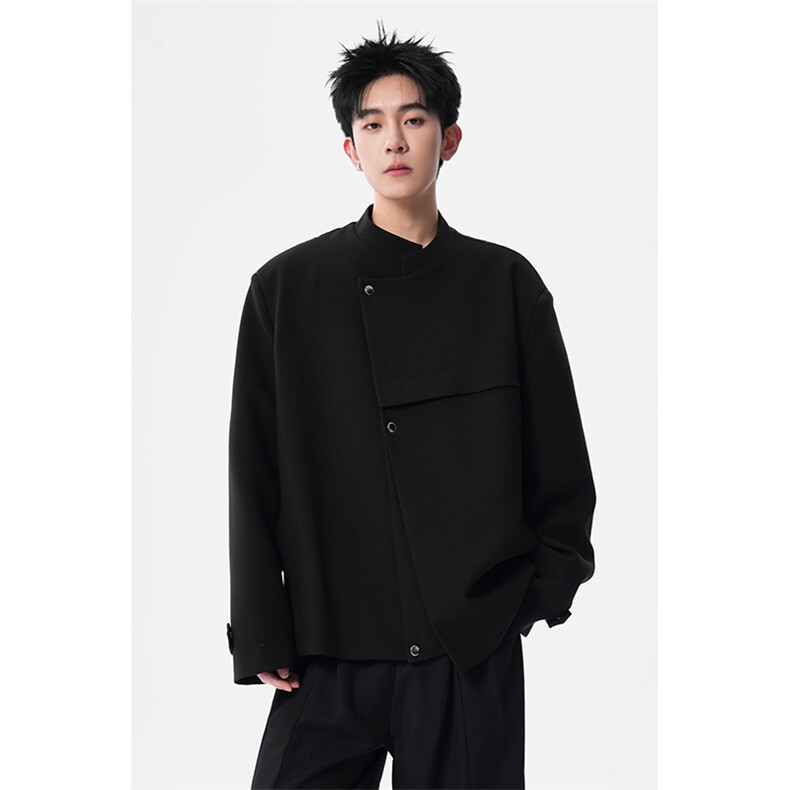 XF2607/P75春装新款现货新中式小西服男潮夹克外套上衣，男装夹克，电商A141