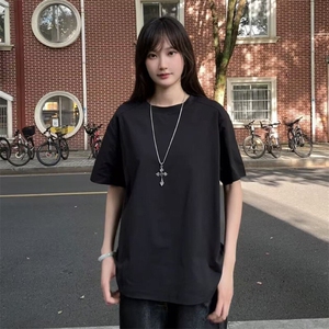 夏季美式解构cleanfit古冻绿速干冰感短袖T恤货号TX25179特P19,穿高跟鞋背帆布包是不是不搭图片