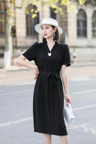 现货夏款连衣裙，女装连衣裙，春语雨桐