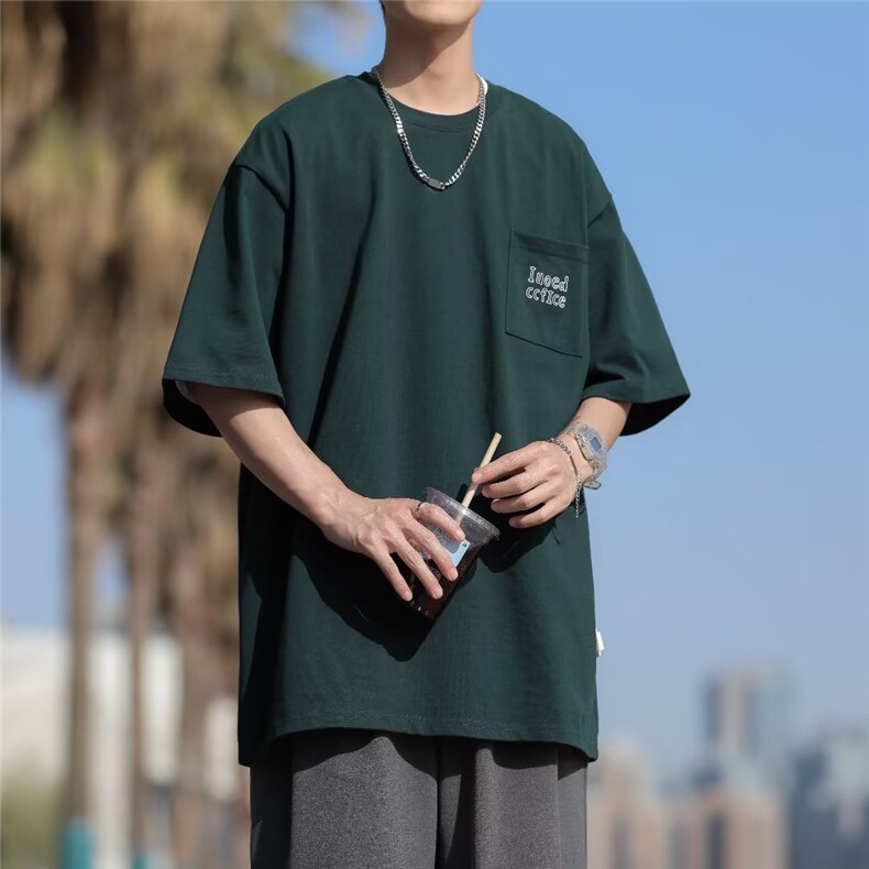 2023春夏季新款男休闲圆领短袖T恤ADT08P28,男装T恤,星座1116-2