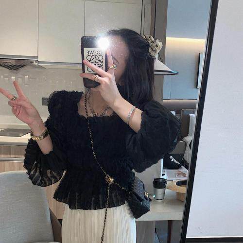 千层泡泡上衣，女装，XTZ style