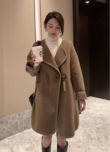 包边双面尼大衣,其它,香榭丽舍