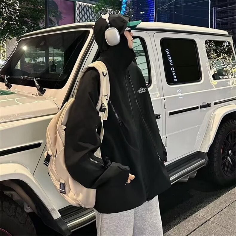 1506-1/JW1291/P44痞帅外套男高街潮牌港风韩版潮流宽松夹克,男装夹克,星座1506-1