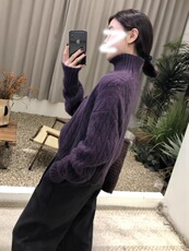 2025年秋季时尚百搭通勤简约休闲套头针织衫，女装针织衫/毛衣，琳尚羊绒