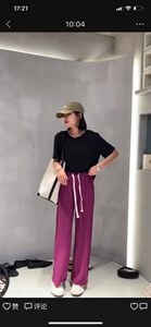 夏季新面料丅．冰丝裤．舒服又时尚图片