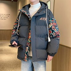 XZ102B-1潮风外套男女同款新款棉衣XZ102B-1-M8006P125，男装棉衣，星座102B-1