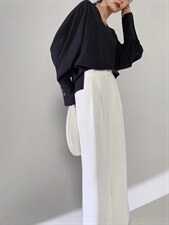 《现货》宽V灵动设计感衬衣，其它，M&VC