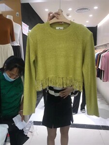 针织上衣 均码 现货图片