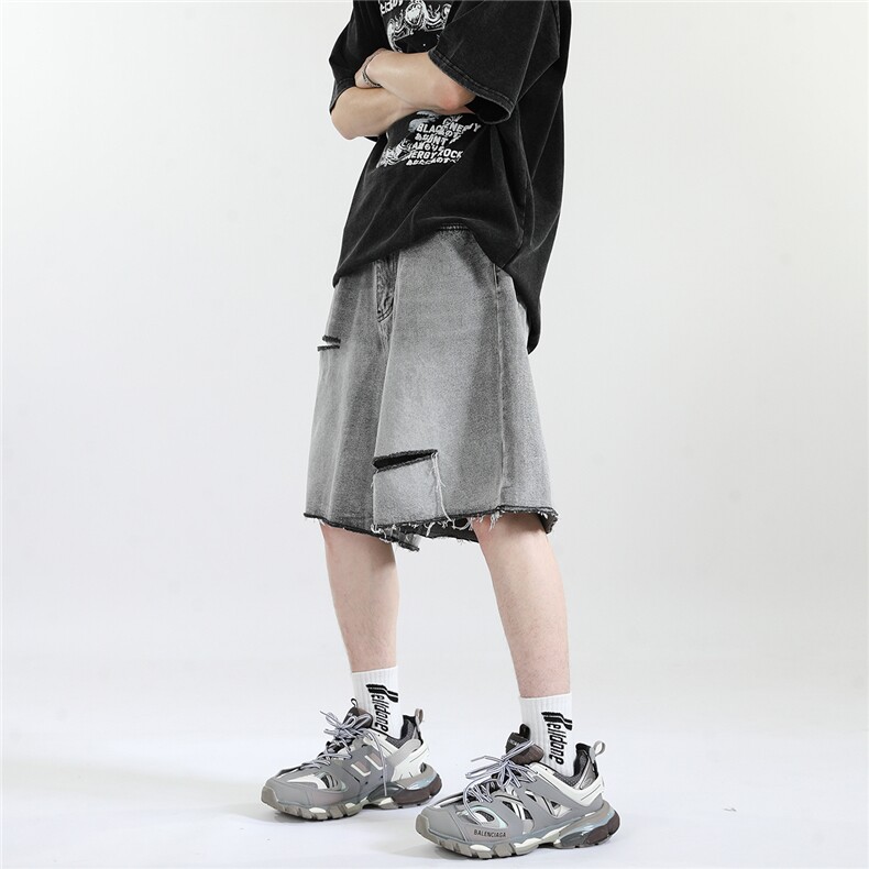 xz905-2-Z036#P45牛仔短裤,男装牛仔裤,星座905-2
