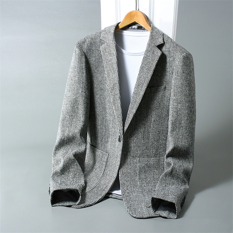 高品质外贸西服外套男士休闲修身单西装上衣潮2358-P90,男装西服,星座613B