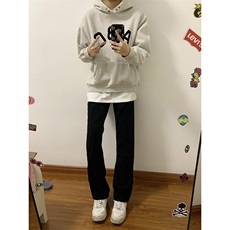 B221美式ins高街暗黑小众个性铆钉小脚牛仔裤LK23142-P65控88，男装牛仔裤，电商B221