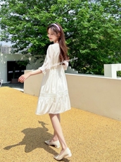 刺绣系列款连衣裙，女装连衣裙，天使公主