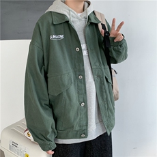 新款男女同款刺绣宽松韩版夹克上衣N982/P30，男装夹克，星座202