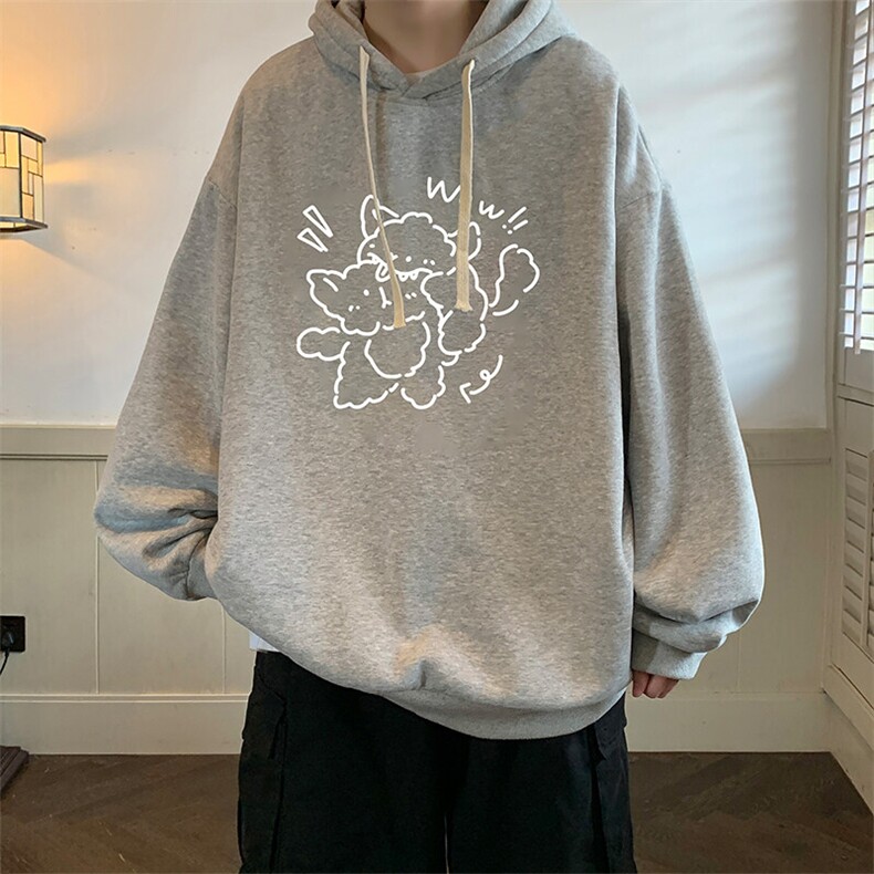 连帽卫衣男大码胖子帽衫大号运动服WY2427-P35,男装卫衣,电商A040