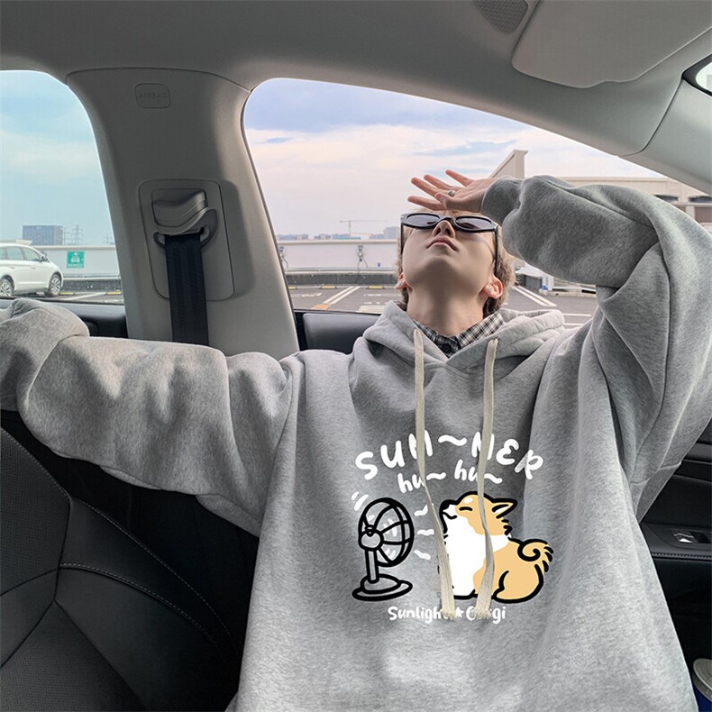 连帽卫衣男大码胖子帽衫大号运动服WY2420-P35,男装卫衣,电商A040