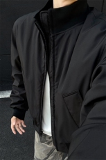 夹克棉衣男冬季加厚保暖防水短款棒球服外套男5D1199-TP48不，男装夹克，电商A102