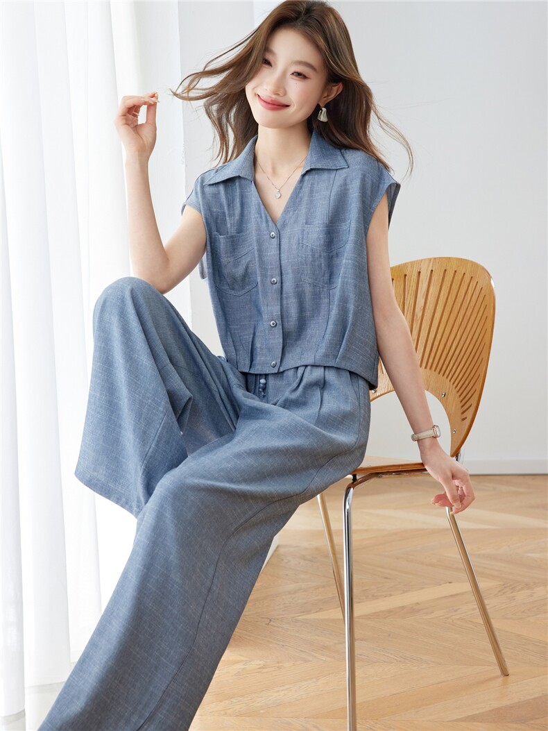 2026年夏季夏季两件套女休闲风,女装套装/套裙,素月
