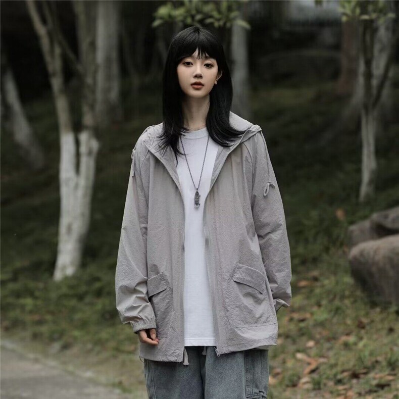 DK9008-P40夏季户外速干防晒衣男宽松轻薄防晒服防紫外线衣外套潮,男装防晒衣,星座603-2