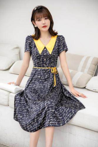 现货供应：天丝面料连衣裙M一XXL，女装连衣裙，拉思维加丝