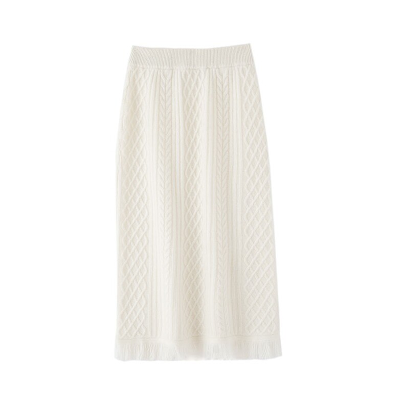 35%羊绒裙秋冬季新款舒适时尚百搭女式半身裙，女装半身裙，窄众羊绒