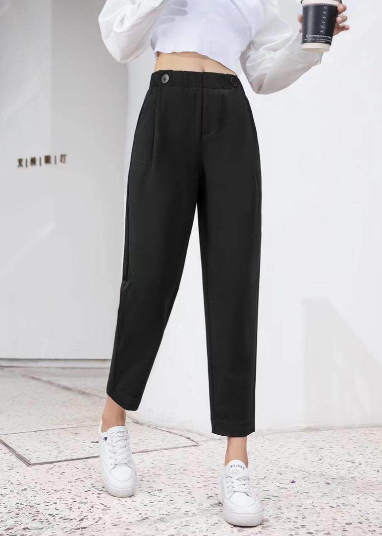 秋季卫裤两粒扣，女装休闲裤，LC裤子